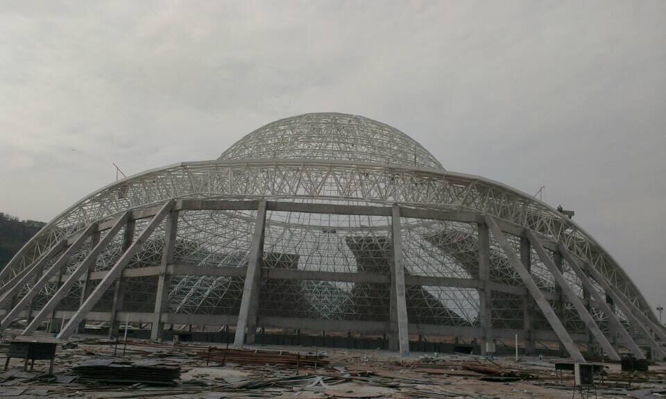 二连浩特体育场馆网架工程